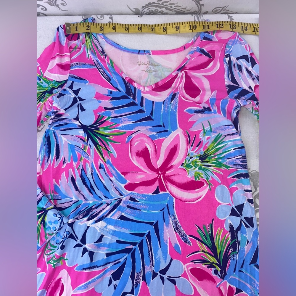 Lilly Pulitzer XXS Pretty In Pink
KAISLEY SWING DRESS Dual Neck
Long Sleeves - Picture 6 of 10